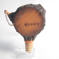 Bouchon à système boîte à musique bois Genève Art Populaire Suisse