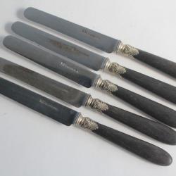 5 Couteaux Lecoultre XIXe siècle
