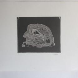 Lithographie originale A. Gallopini 1977