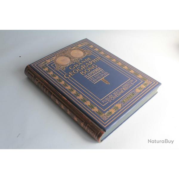 Livre Grande Geographie Bong illustre Onsime Reclus Tome II 191