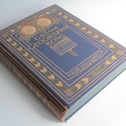 Livre Grande Geographie Bong illustrée Onésime Reclus Tome III 1913