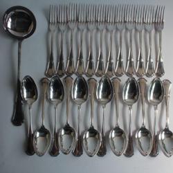 ERCUIS Ménagère 25 pièces Victoria Fourchettes Cuillères