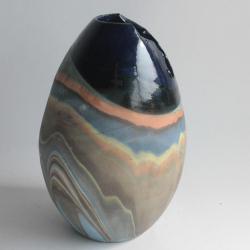 Vase céramique émaillée Solà Espagne 1970