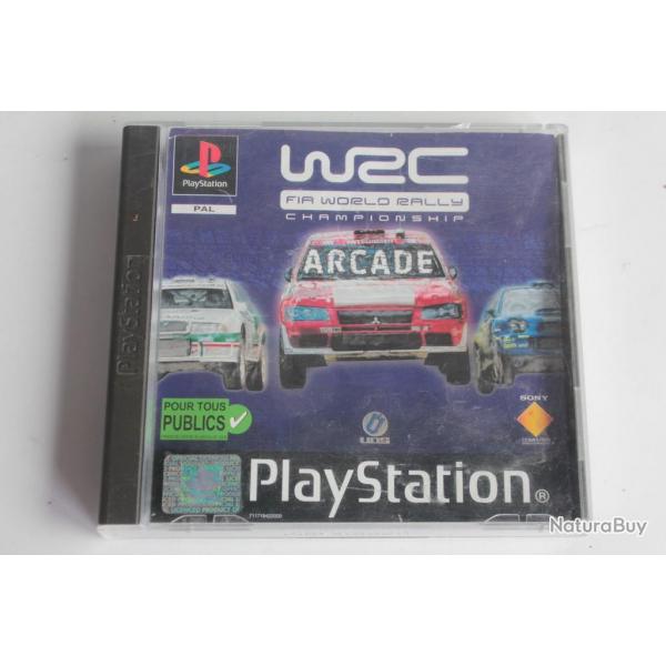 Jeu vido PS1 WRC FIA world rally Championship