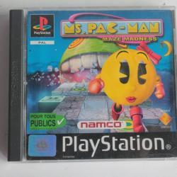 Jeu vidéo PS1 Ms Pac-Man maze madness