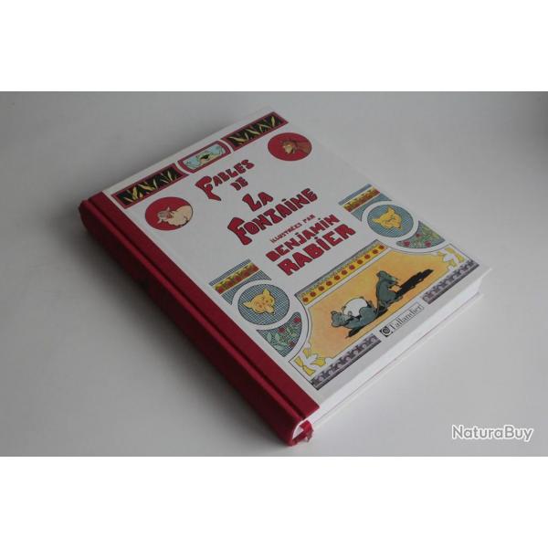 Livre illustr Fable de la Fontaine Benjamin Rabier 2003