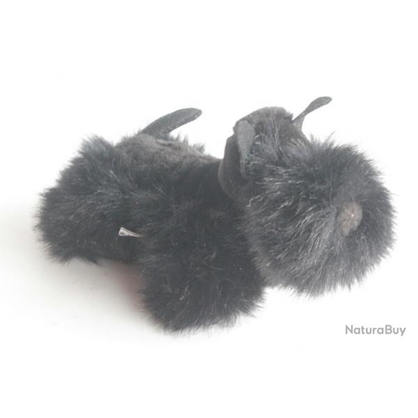 Peluche vintage chien Schnauzer Sigikid Germany