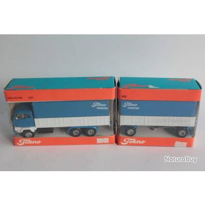 CAMION VOLVO COMBINÉ Tekno F89 - 425 - 452 Transport-Spedition ASG EUR 130,00 - FR