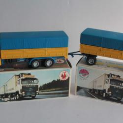 NACORAL Camion et remorque Scania LBS 140 et 141