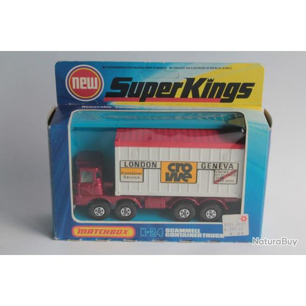 MATCHBOX SuperKings K-24 Scammell Container Truck