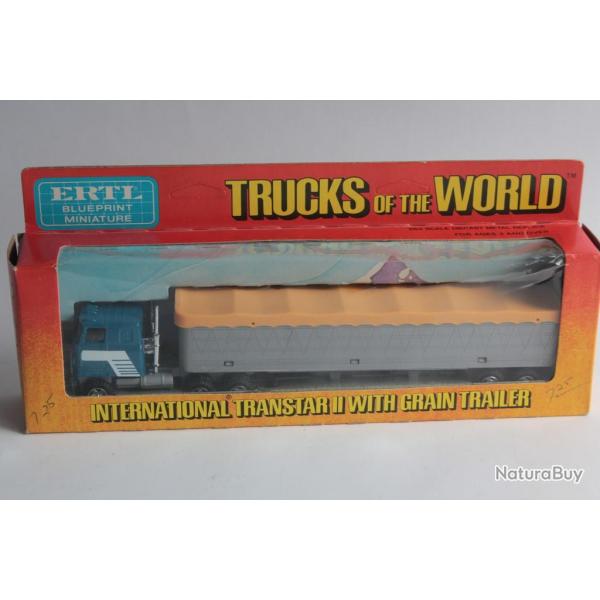 ERTL Trucks of the World # 1417 International Transtar II grain trailer