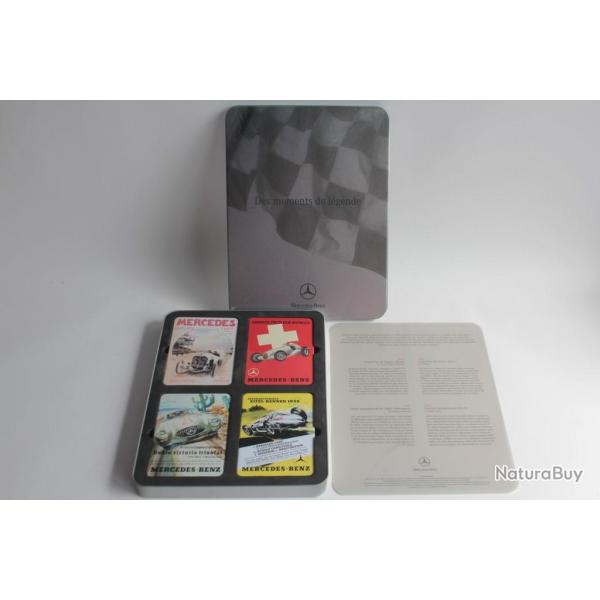 Mercedes-Benz Coffret 4 Magnets Affiches grand prix