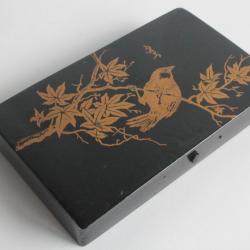Boîte laquée Oiseau Napoléon III