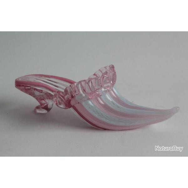 Chaussure verre souffl Murano
