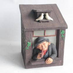 Boîte à tabac terracotta Johann Maresch Allemagne