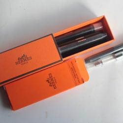 HERMES 5 Cartouches d'encre stylo plume Nautilus