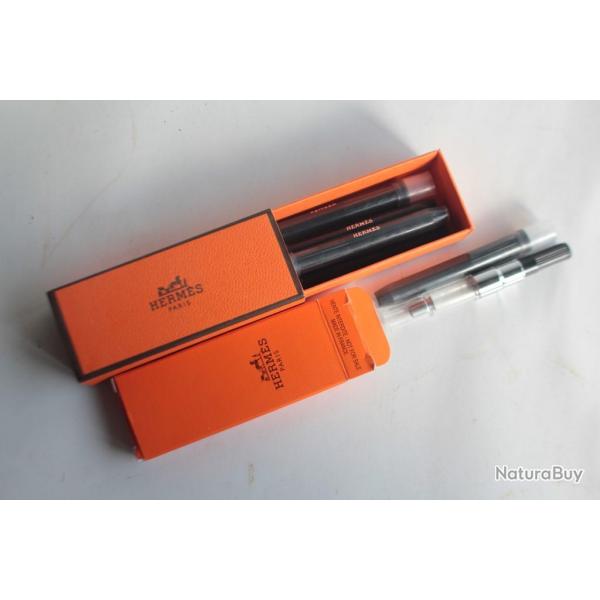 HERMES 5 Cartouches d'encre stylo plume Nautilus