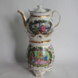 Tisanière porcelaine décor Chinois