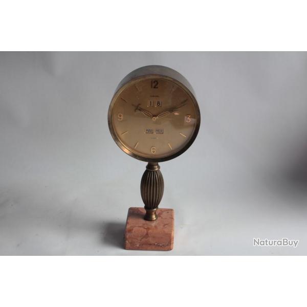 Horloge de table Rveil mcanique triple date IMEXAL