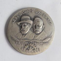 Miroir de poche publicitaire Industrie mécanique AEBI&Co Allemagne