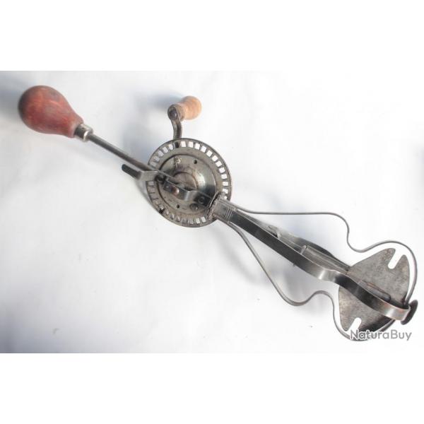 Ancien batteur mcanique Fouet de cuisine
