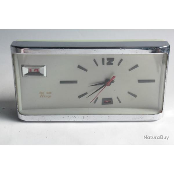 Rveil mcanique Hero Chine vintage 1970
