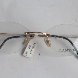 LANVIN Monture de Lunettes 2207 neuves