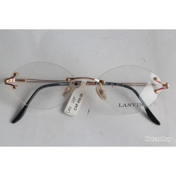 LANVIN Monture de Lunettes 2207 neuves