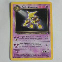 Carte Pokémon Dark Alakazam 18/82 édition originale anglaise