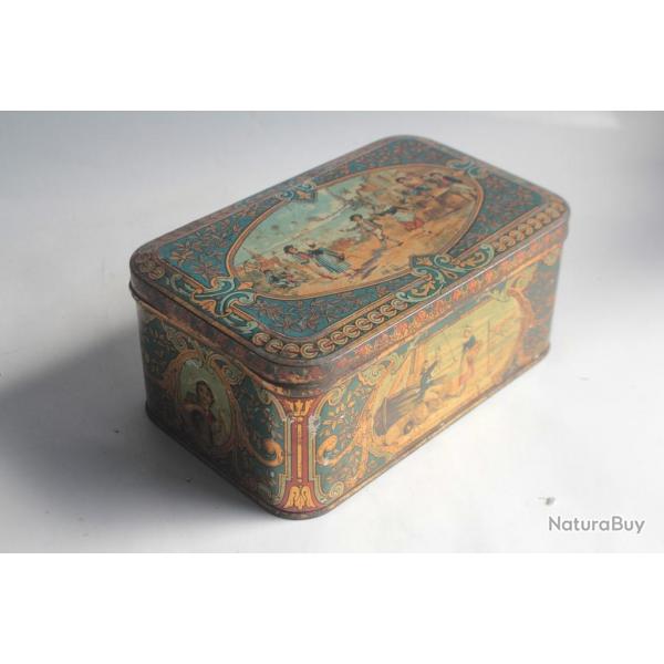 Bote tle Biscuits Peek Frean & Co Pcheur