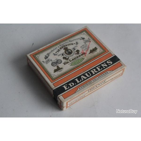 Boite a cigarettes ED.LAURENS Khdive Orange Extension Hollandaise tabac