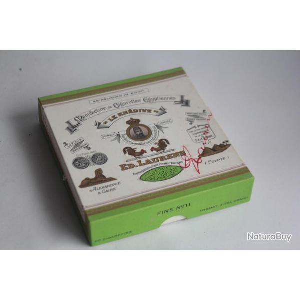 Bote  cigarettes ED.LAURENS Khdive Fine N11 tabac objets du fumeur