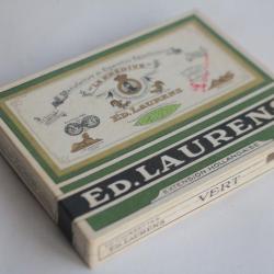 Boîte à cigarettes ED.LAURENS Khédive Vert Extension Hollandaise tabac