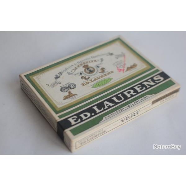 Bote  cigarettes ED.LAURENS Khdive Vert Extension Hollandaise tabac