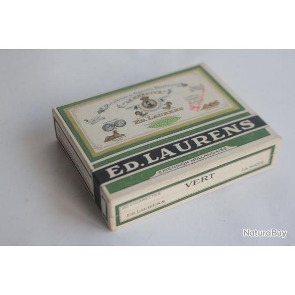 Bote  cigarettes ED.LAURENS Khdive Vert Extension Hollandaise tabac