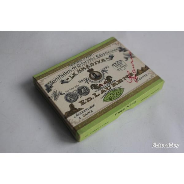 Bote  cigarettes ED.LAURENS Khdive N12 tabac objets du fumeur