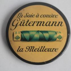 Miroir de poche publicitaire Soie à coudre Güttermann Couture
