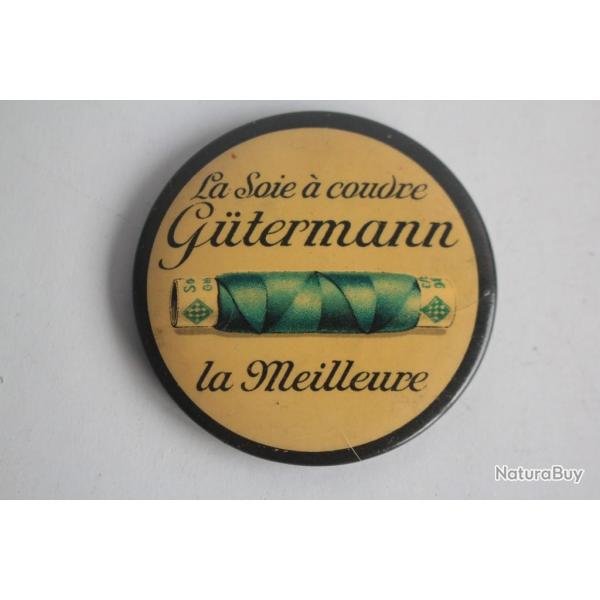 Miroir de poche publicitaire Soie  coudre Gttermann Couture