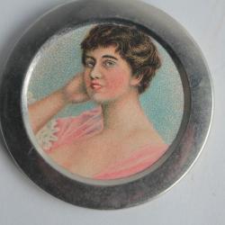 Miroir de poche Femme vintage