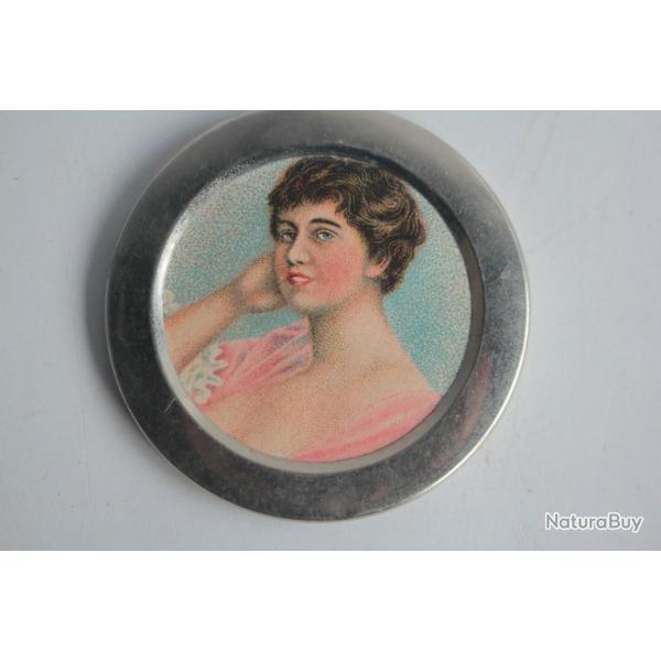 Miroir de poche Femme vintage