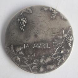 Miroir de poche 14 Avril Vignes Vaud Suisse