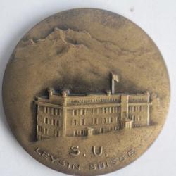 Miroir de poche Sanatorium Universitaire Leysin Suisse