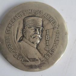 Miroir de poche Joffre Général des armées 1914