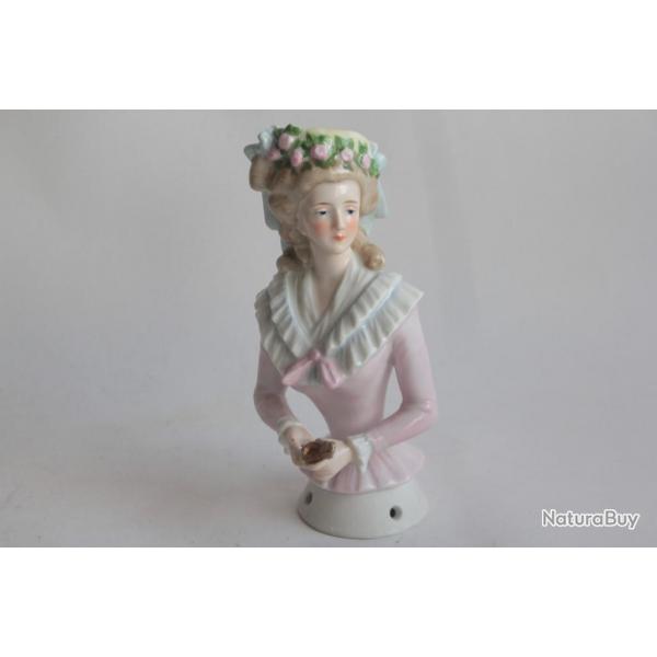 Demi figurine porcelaine Princesse de Lamballe Galluba & Hofmann