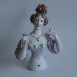 Demi figurine porcelaine Louis-Philippe La Grisette Locré