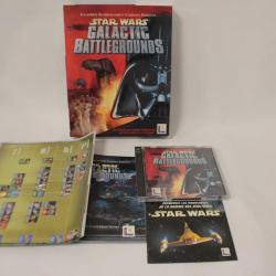 Jeu vidéo PC Star Wars Galactic Battlegrounds Big box PAL