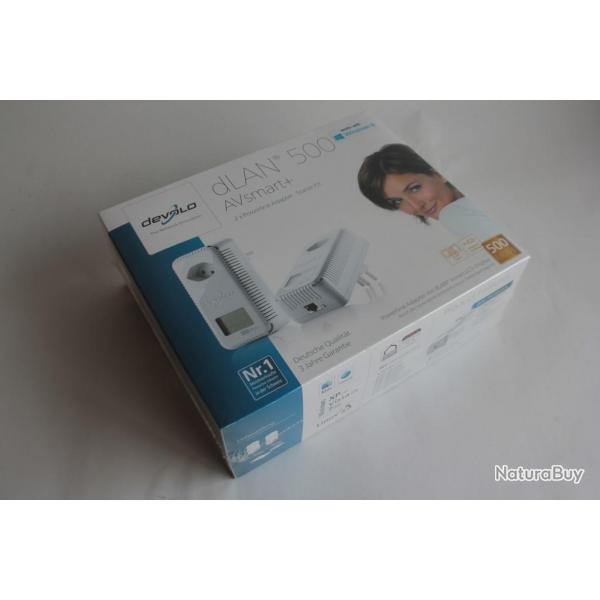 Prise connecte Devolo DLAN 500 AVsmart+ Suisse