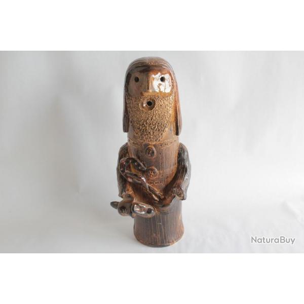 Sculpture Poterie terre cuite vernisse marchal-ferrant
