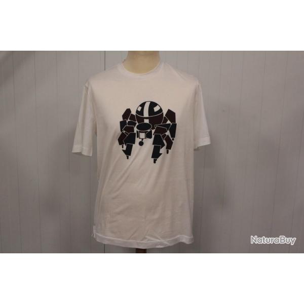 HERMES T-shirt Robot coton Homme M