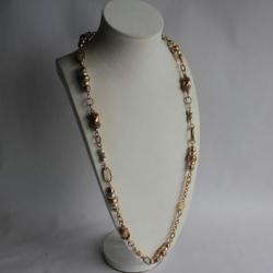 Collier sautoir vintage Bozart Italie